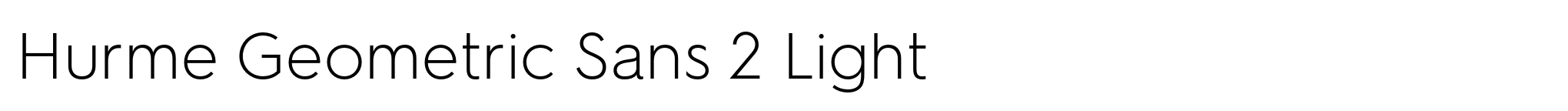 Hurme Geometric Sans 2 Light image